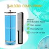 Allegro Combs 9000 Clipper Cutting Combs Blending Combs Fading Combs 6 Pk. (Black)