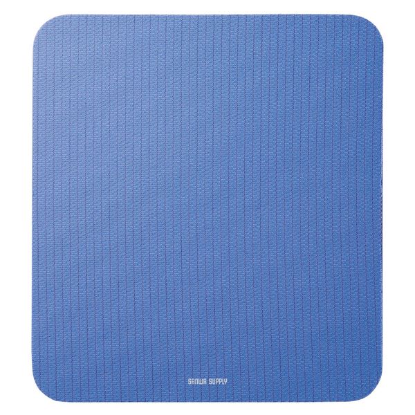 Sanwa Supply MPD-SE1BL Anti-Bacterial, Deodorizing, Static Removal Mouse Pad Blue