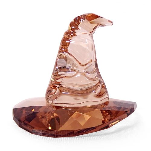 Swarovski 5576712 Crystal Figure, Harry Potter Sorting Hat, Interior Figurine, Braun