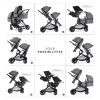 Hauck Atlantic Twin Pushchair Grey