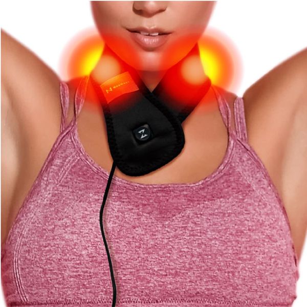 NeoHeat NH01-HNS-BK Heating Neck Supporter, Warming, USB Powered