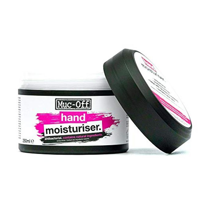 Muc-Off Antibacterial Hand Moisturiser, 250 Millilitres - Ultra-Hydrating Hand Cream For Post-Wash Protection Against Dry And Cracked Skin