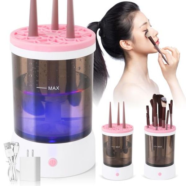 DICK DOCK Electric Makeup Brush Cleaner A revolutionary makeup brush cleaner! Take thorough care of your makeup brushes with these 3 functions