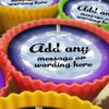 20 x Personalised Disco Ball 5cm High Resolution Cupcake Toppers