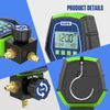 MRCARTOOL® HVAC Digital Vacuum Pressure Manifold gauges Set Leak Detection Mode