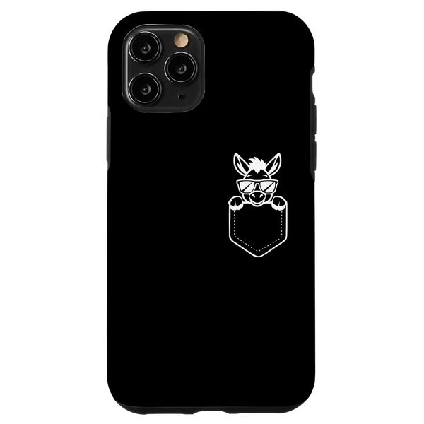 iPhone 11 Pro cute Donkey pocket Case