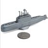 DIVING SUB Baking Soda Powder Submarine Dives/Surfaces Cereal Prize Toy