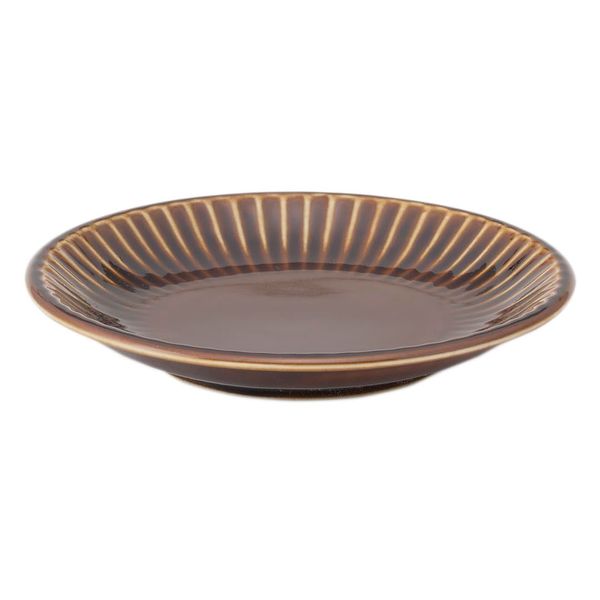 KEYUCA KOSOGI Plate, 6.1 inches (15.5 cm), Camel