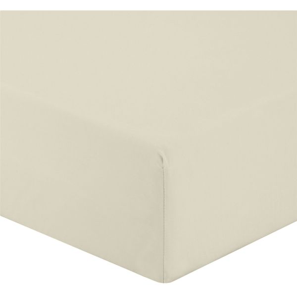 Gabel DiPiù Colore e Benessere Bottom Sheet, Percale 210x180x0.3 cm Linen