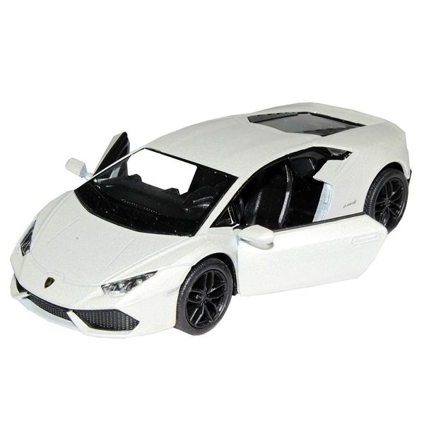 KiNSMART Lamborghini Aventador LP700-4 5" 1:38 Scale Die Cast Model Toy Car White