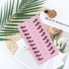 Oreola Half Lashes Fluffy False Eyelashes Cat Eye Natural Faux Mink Fake Lashes Short Wispy Corner 3/4 Eyelashes Handmade Reusable Lightweight 10 Pairs