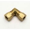 British Made 90 Degree 8mm to 8mm Bend Brass Compression Fitting