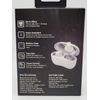 Supersonic IQ Sound True Wireless Speaker Earbuds with Charging Case, White