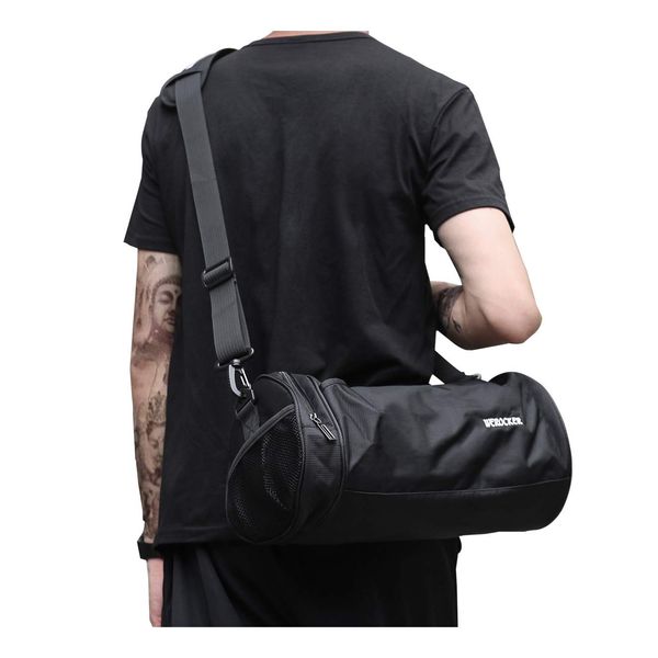 Sports Gym Bag for Men and Women Workout Bags Mens Gym Bag Black, X-Small