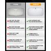 For Ford Explorer 16+ Windshield Sun Shade Shield Cover Visor UV Block Protector