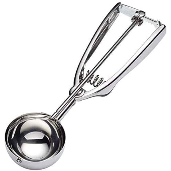 Prima Traditional Stainless Steel Ice Cream Scoop