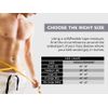 AT Surgical Left Side Hernia Support Comfortable Black Truss Belt with Compression Pads For Men (Small)