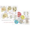 Applied Kinesiology Chart Set 8.5" X 11" Chiropractic Acupuncture Reference