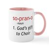 CafePress Soprano Definition Mug 11 oz (325 ml) Ceramic Coffee Mug