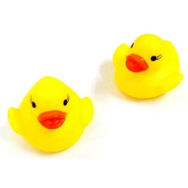 36 MINI RUBBER DUCKS bath toys kids pool toy duckies novelty wholesale duck new