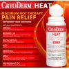 CryoDerm Heat Lotion 4 oz (1 Pack)