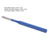Long Pin Punch Set with Chisel Punch - 6mm Steel Cylindrical Punches for Rolling Bedding and Parallel Applications - Multi-Use Knockout Tool Kit