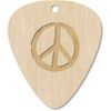 7 x 'Peace Sign' Guitar Picks/Pendants (GP00011255)