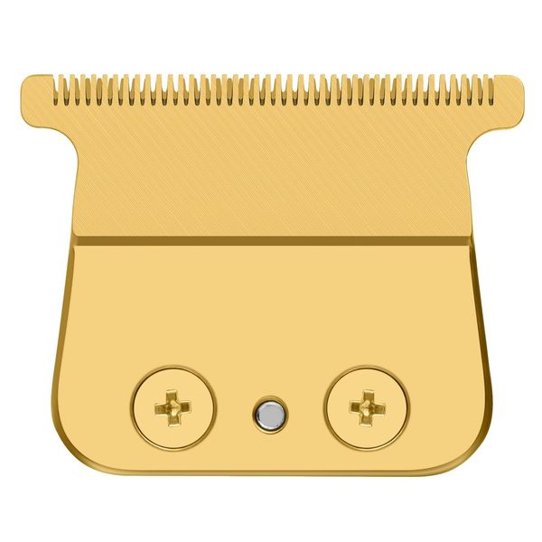 Replacement DLC Trimmer Blade Compatible with Babyliss PRO FX787 & FX726 Deep Tooth, Gold