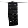 Black Double Row 14Pcs Capicty Felt Fabric Hat Storage Bag Cap Display Oorganize