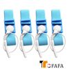 Adjustable Estim Wrist Strap Components 4pcs Blue Stim Loops 4pcs White Wires