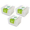 3x Cotton Buds Paper Stems - 200 Pack (600 Buds) Eco Friendly Stems