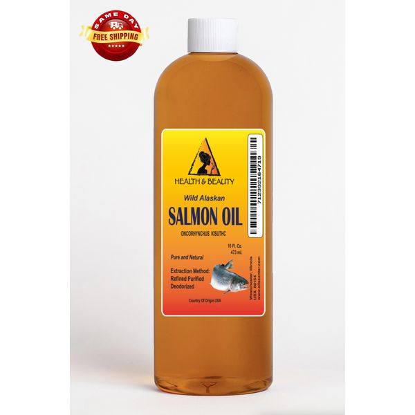 WILD ALASKAN SALMON OIL ALL NATURAL FOR DOGS & CATS 48 OZ