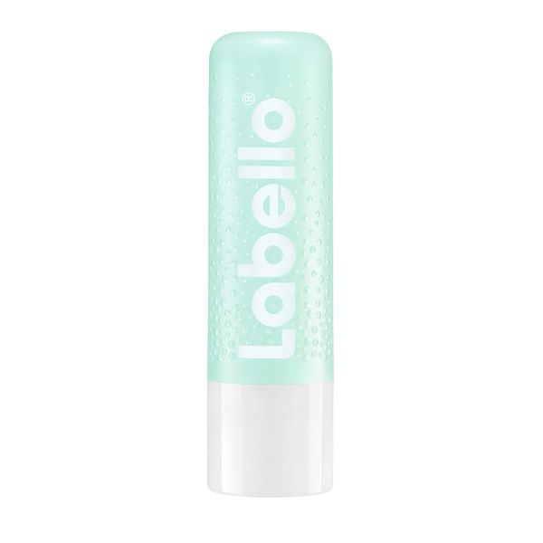 Labello Moisturising Lip Stick (1 x 5 ml), Lip Exfoliator with Sugar Particles and Nourishing Lip Care with Organic Aloe Vera and Vitamin E