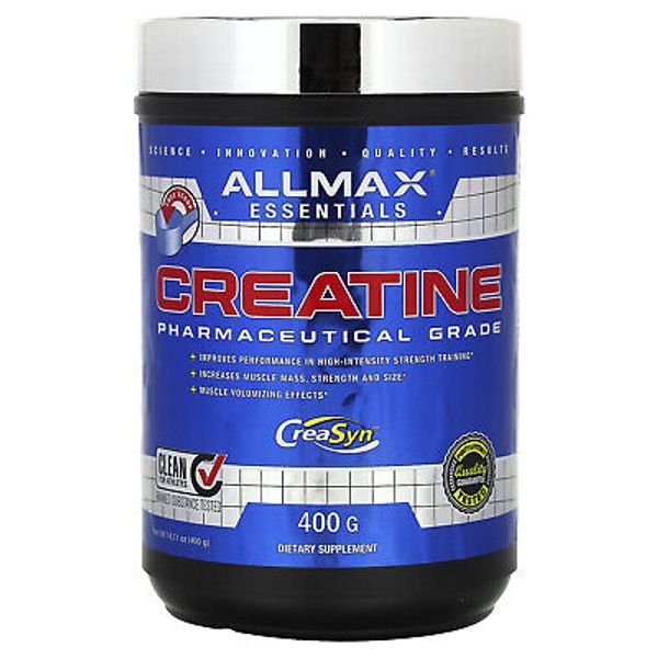 Creatine, Pharmaceutical Grade, 5 g, 14.11 oz (400 g)