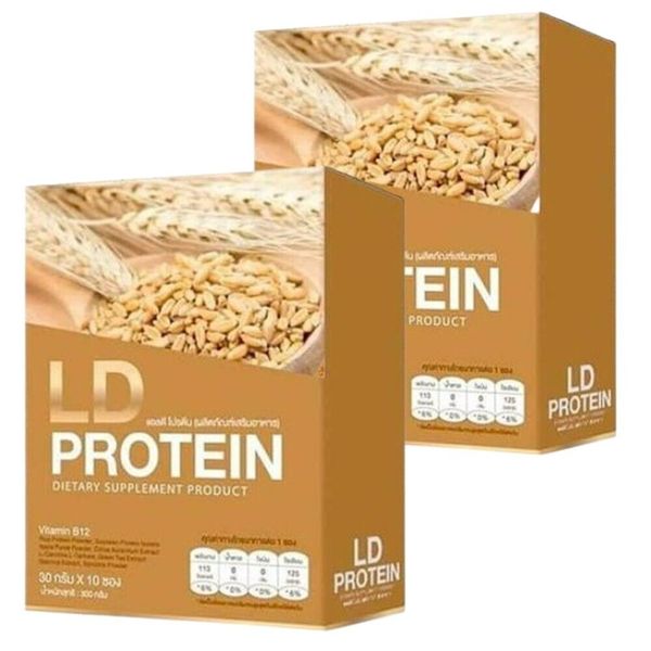 LD Protein Malt Weight Control Hunger Plant Protein Sugar0% Slim 10 Sachetsx 2