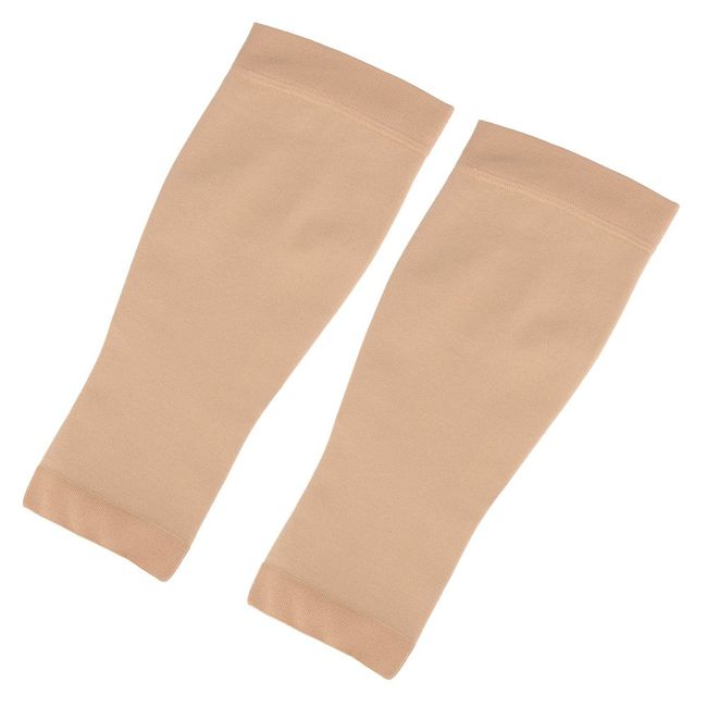 Beauty7 Tattoo Cover Up Sleeve Lycra Elastic Fiber Arm Leg Compression Sleeves Concealer Support Color Skin 2pcs