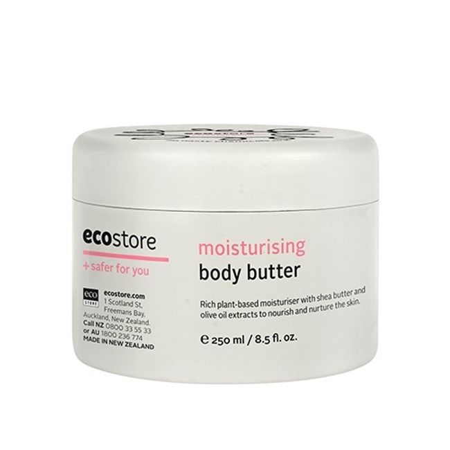 [Ecostore Official] ecostore Body Butter Rose &amp; Cardamom 250g / Body Care Moisturizing Natural Moisturizing Plant-derived Natural Natural Skin-friendly Ecology