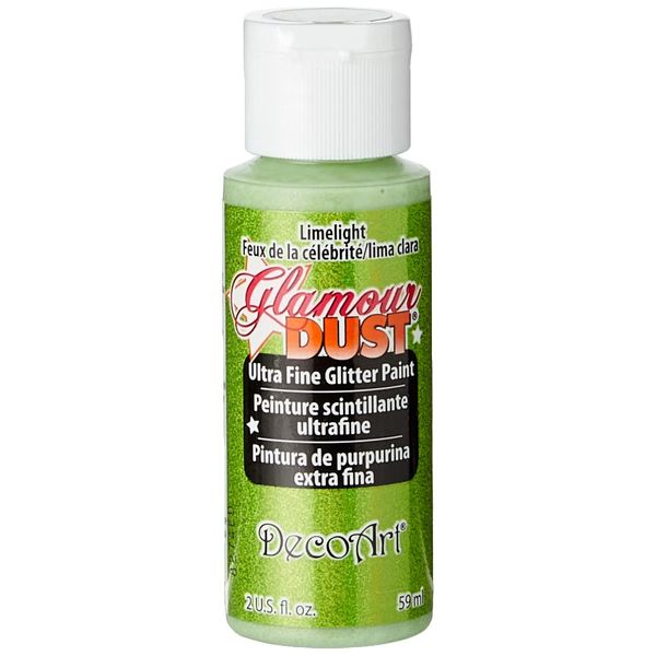 DecoArt Glamour Dust Glitter Paint, Tiger Limelight