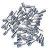 Wire End Ferrules, 4.00 mm², Grey, Insulated, Pack of 50