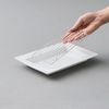 netted rim tray mini
