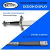 SZCO Supplies Fleur Medieval Dagger Sword, 9-Inch, Black