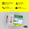 BearTOOLS Scaffold Inspection Record Kit Clear Easy Access Quality Waterproof (10 Inserts (Only))