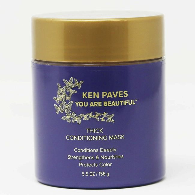 KEN PAVES YOU ARE BEAUTIFUL THICK CONDITIONING MASK CONDITIONS & PROTECTS COLOR