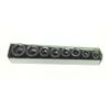 Mechanic Tools 9 Piece 3/8" Drive 6 Pt. Metric Impact Socket Set in Carry Case