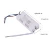 Yctze LED Driver LED Light Controller LED Driver Controller LED Dimmer Controller LED Strip Light Controller 2.4G Intelligent Dimming Controller for Voice and Remote Control AC180-260V