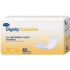 Units Per Pack 40 Dignity Stackables Pads Capacity 8 Oz Pad 3 1/2" X 12" Humanicare Int'L Inc. 30053