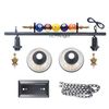 2-Light 31" Hanging Pool Table Lights Fixture Billiard Pendant Lamp Fits E27/E26