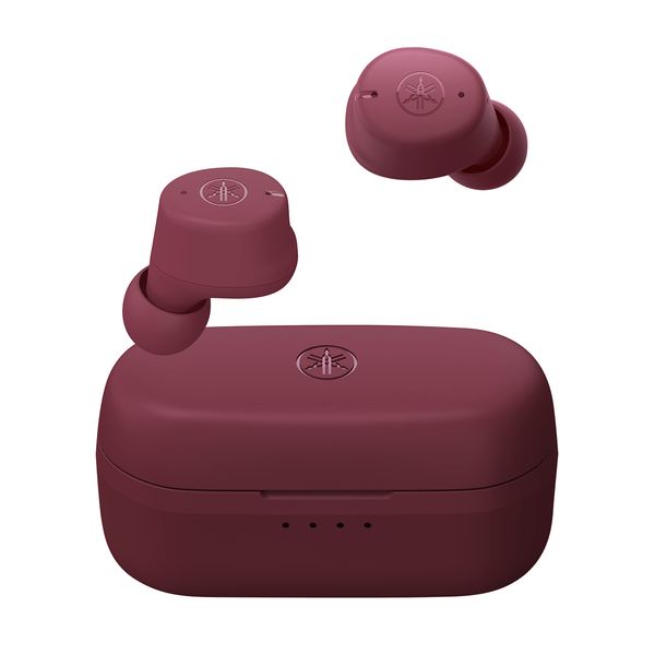 Yamaha TW-E3C Wireless Earbuds, Bluetooth TW-E3C(R) Listening Care, Voice Calls, Gaming Mode, Up to 9+15 Hours of Playback, Waterproof Life IPX5 Equivalent, AAC, AptX Compatible, Equalizing Function,