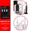 AquaSonic Proflex Brush Head Replacement 3-Pack - Upgraded Proflex Brush Heads for Improved Plaque Removal