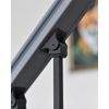 Single Central Notch Stair Spindles with Adjustable Rake Brackets